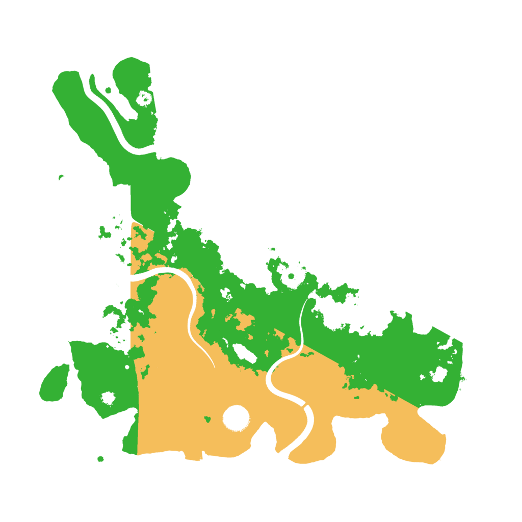 Biome Rust Map: Procedural Map, Size: 3500, Seed: 1859221159