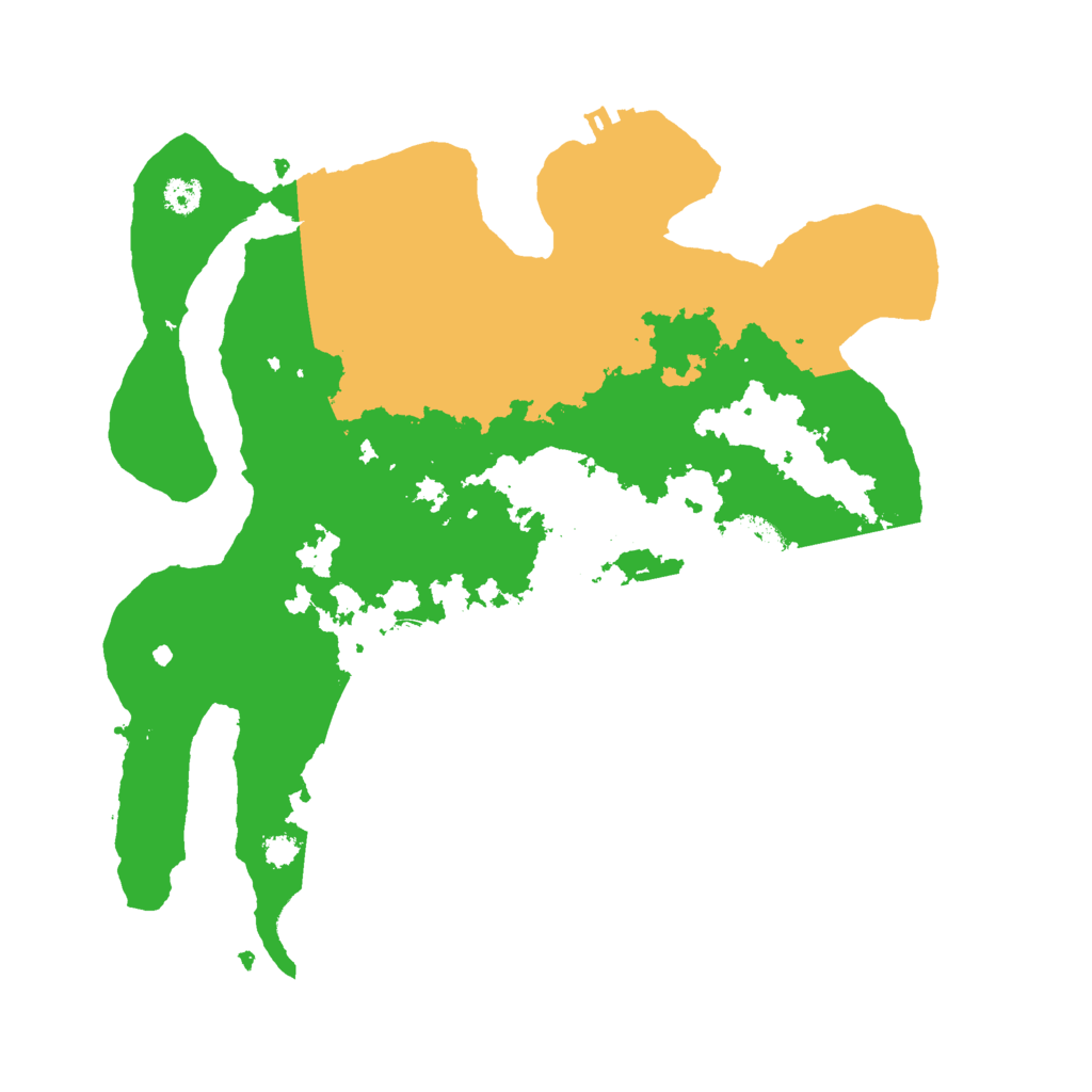 Biome Rust Map: Procedural Map, Size: 3000, Seed: 1609788083