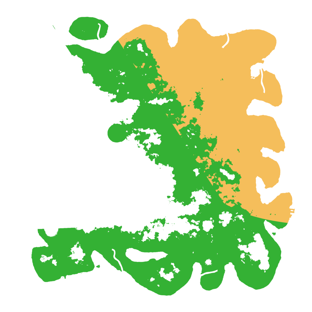 Biome Rust Map: Procedural Map, Size: 4500, Seed: 5434426