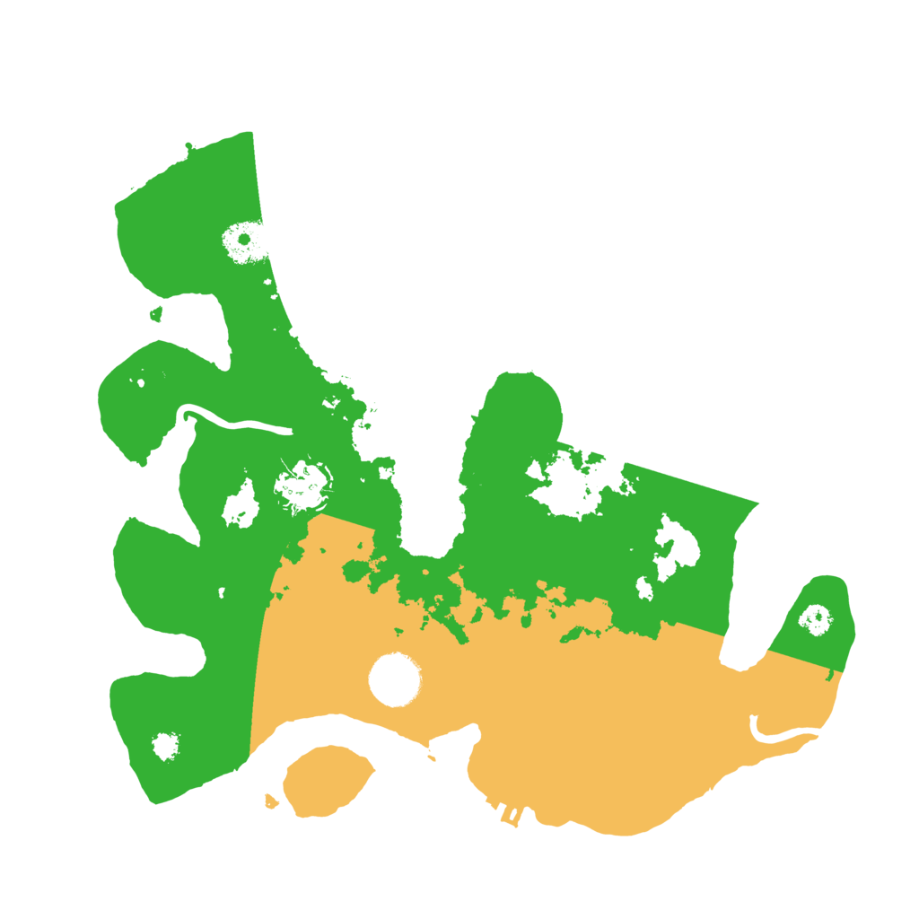 Biome Rust Map: Procedural Map, Size: 3105, Seed: 13825