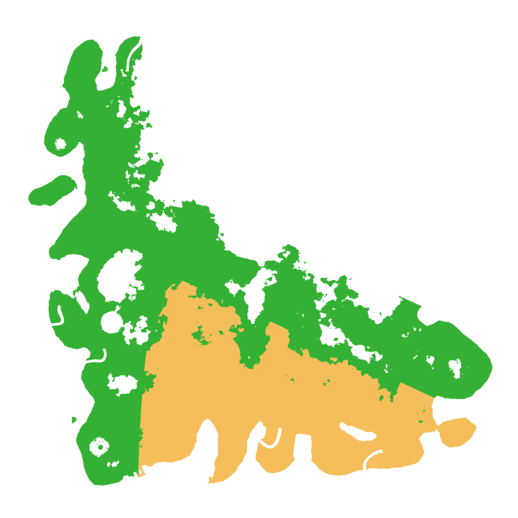 Biome Rust Map: Procedural Map, Size: 4250, Seed: 76244817