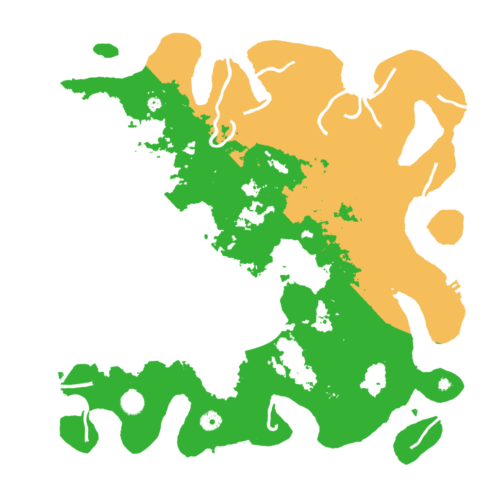 Biome Rust Map: Procedural Map, Size: 3700, Seed: 1216917273