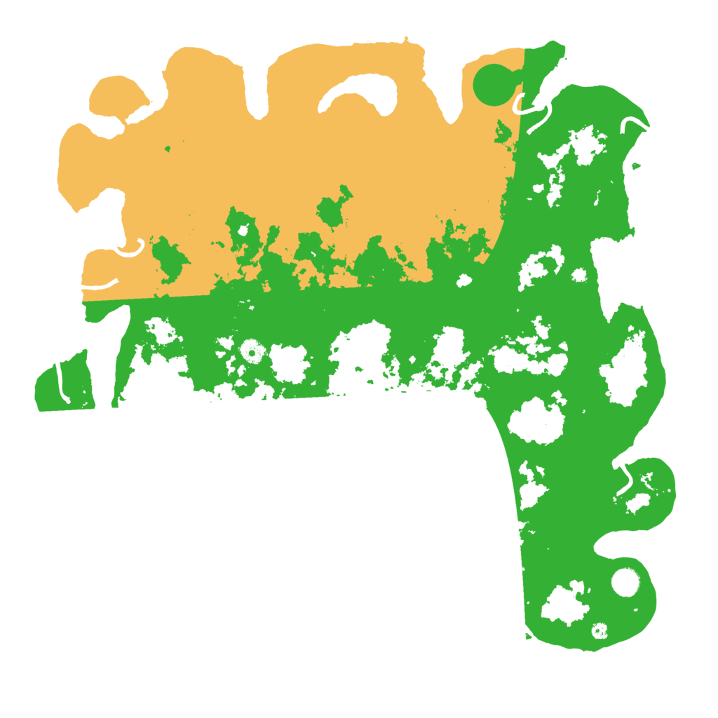 Biome Rust Map: Procedural Map, Size: 4500, Seed: 4064093