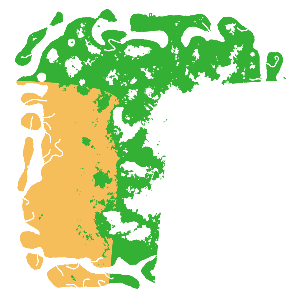 Biome Rust Map: Procedural Map, Size: 6000, Seed: 11513251