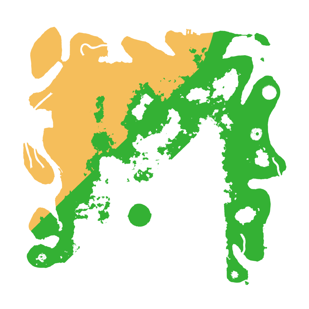 Biome Rust Map: Procedural Map, Size: 3850, Seed: 940102000