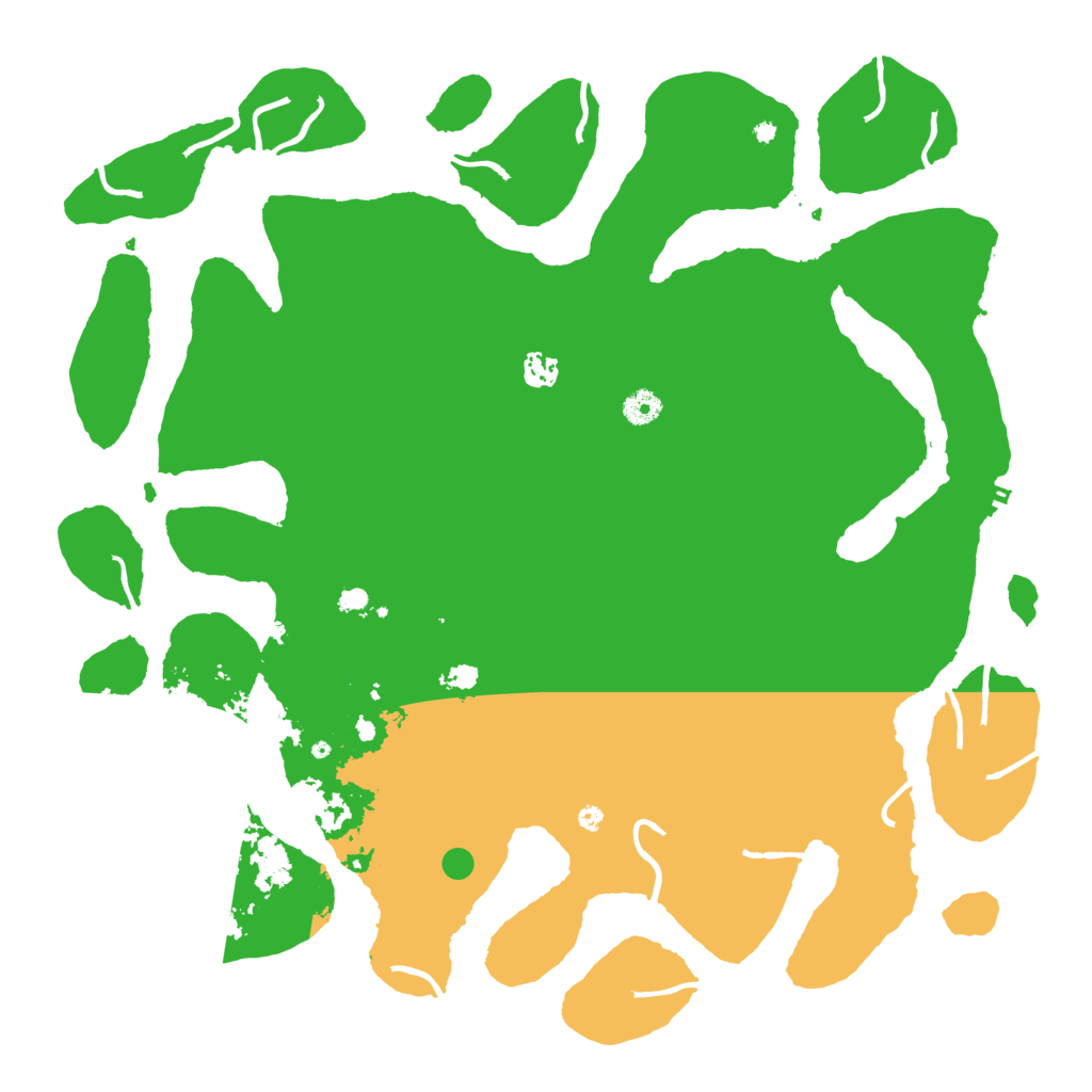 Biome Rust Map: Procedural Map, Size: 4500, Seed: 64846455