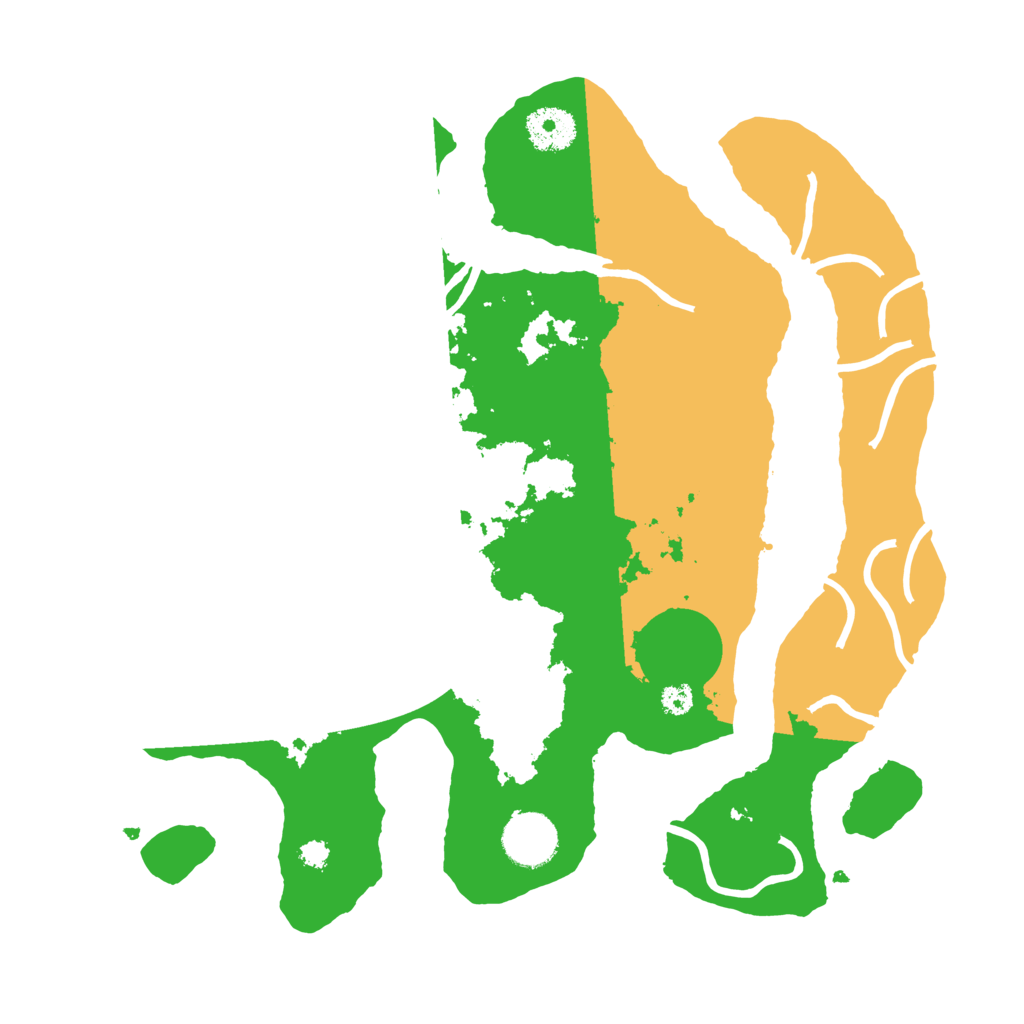 Biome Rust Map: Procedural Map, Size: 3300, Seed: 3200