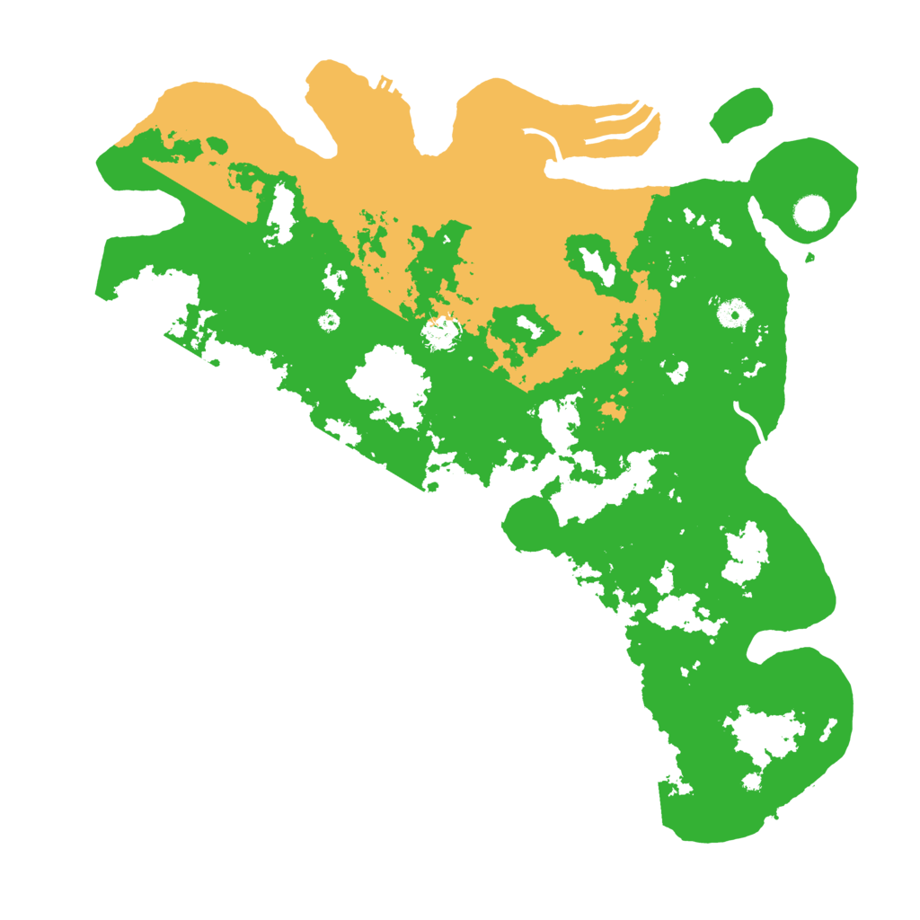 Biome Rust Map: Procedural Map, Size: 4500, Seed: 6353336