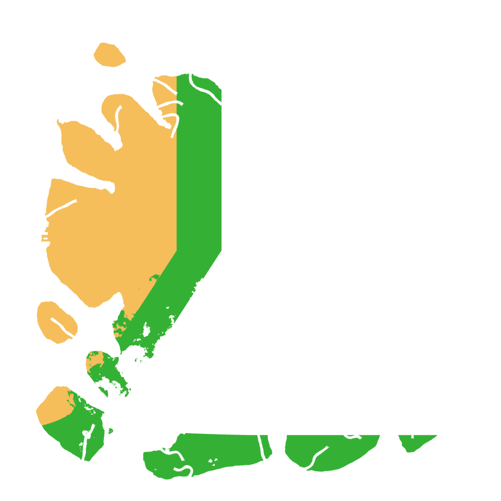 Biome Rust Map: Procedural Map, Size: 4500, Seed: 150612