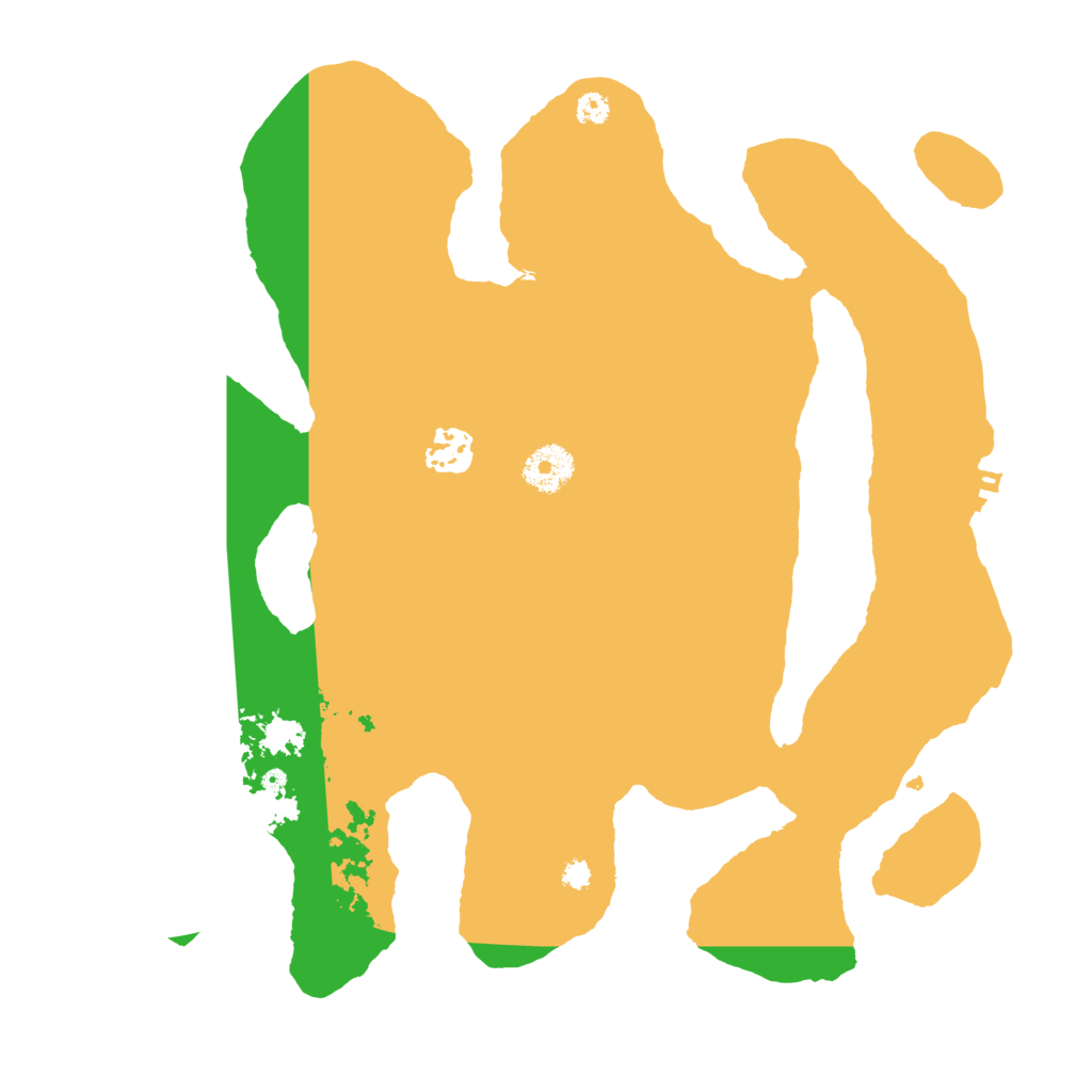 Biome Rust Map: Procedural Map, Size: 3400, Seed: 3200