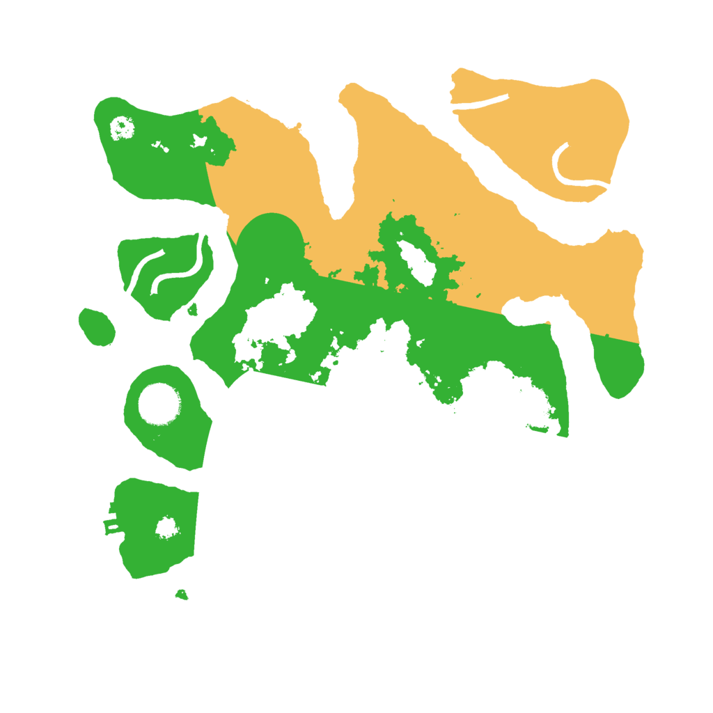 Biome Rust Map: Procedural Map, Size: 3000, Seed: 1405516145