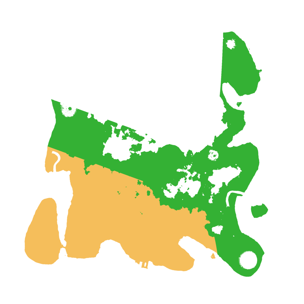 Biome Rust Map: Procedural Map, Size: 3000, Seed: 860933