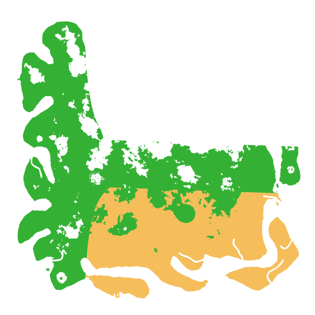 Biome Rust Map: Procedural Map, Size: 4500, Seed: 217352