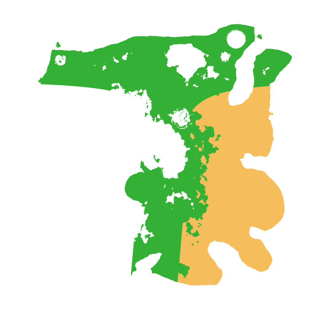 Biome Rust Map: Procedural Map, Size: 3000, Seed: 2435720