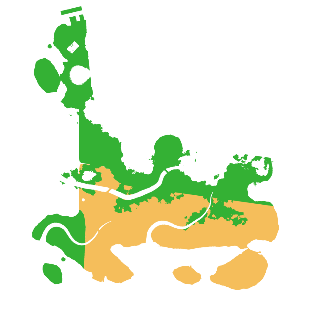 Biome Rust Map: Procedural Map, Size: 3000, Seed: 73763