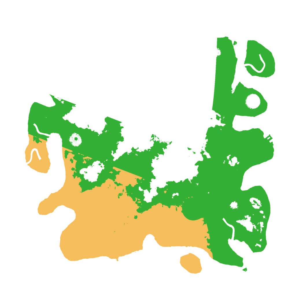 Biome Rust Map: Procedural Map, Size: 3600, Seed: 1056450793