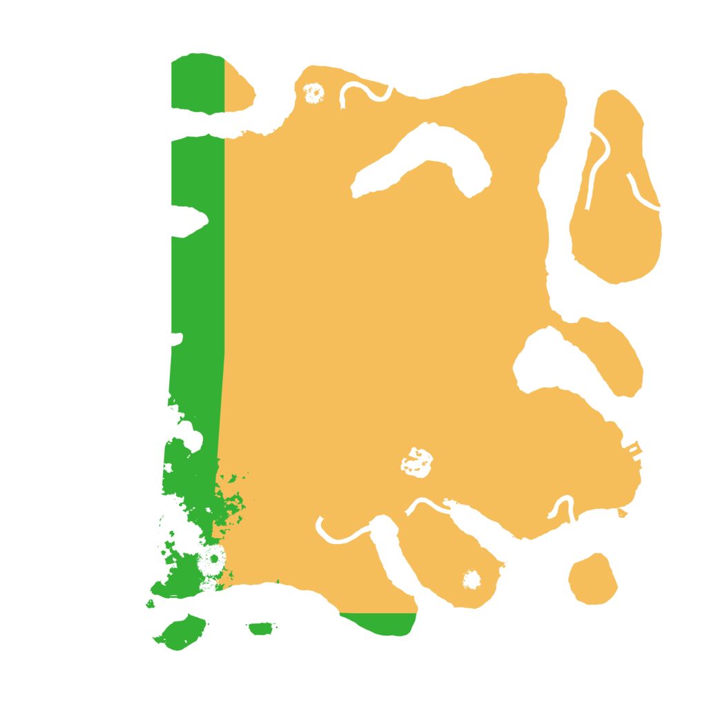 Biome Rust Map: Procedural Map, Size: 3500, Seed: 1156257827