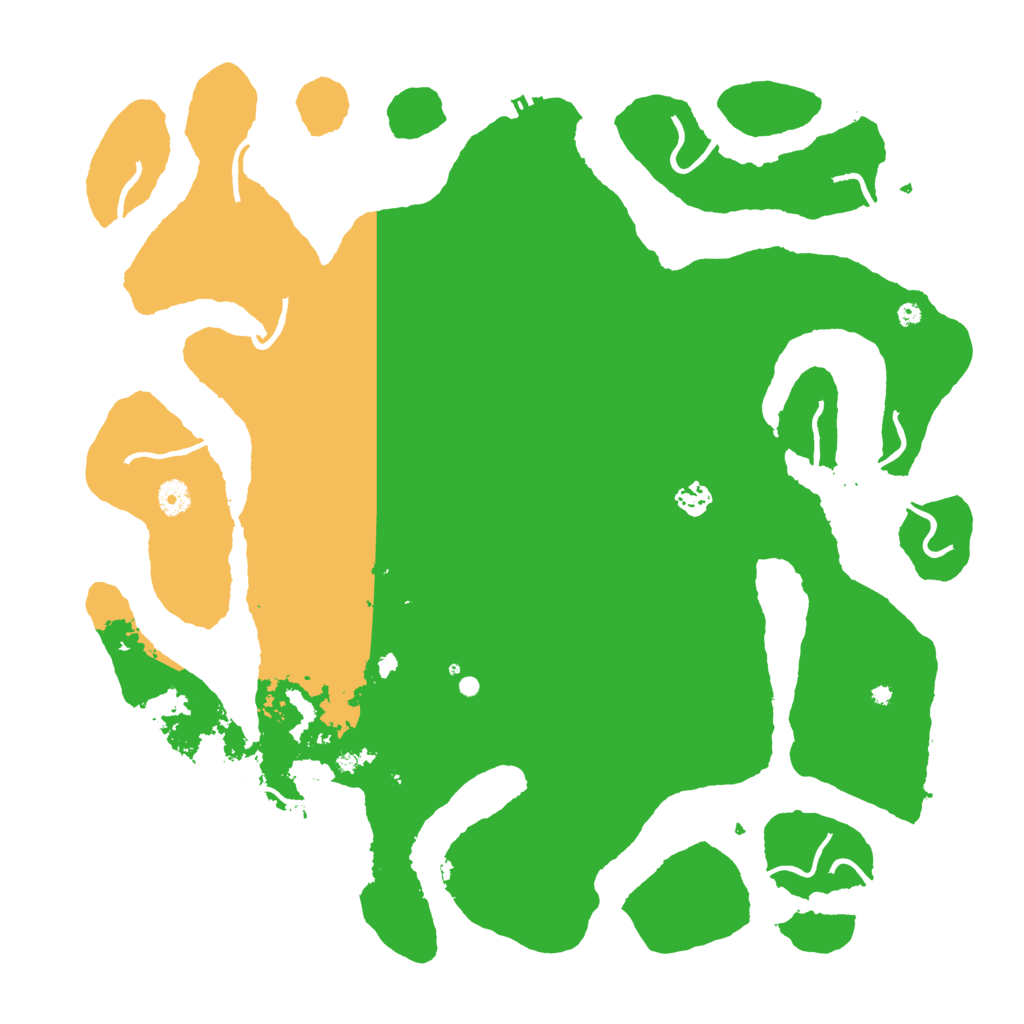 Biome Rust Map: Procedural Map, Size: 4500, Seed: 751552940