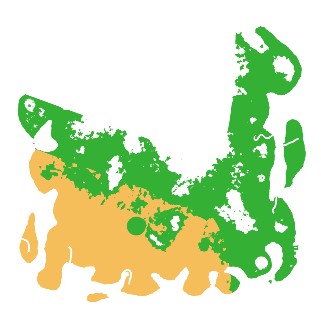 Biome Rust Map: Procedural Map, Size: 4500, Seed: 5675136