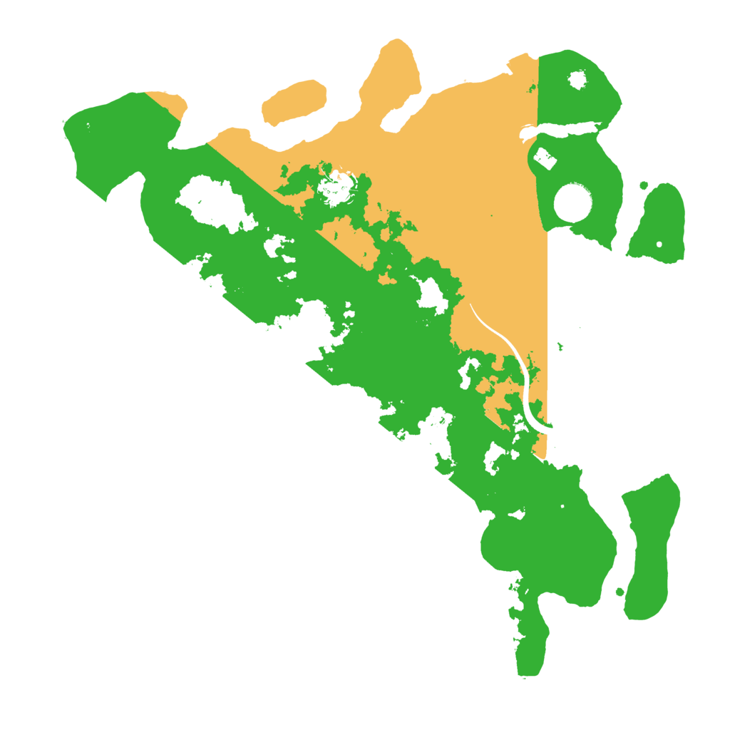 Biome Rust Map: Procedural Map, Size: 3580, Seed: 1231938761