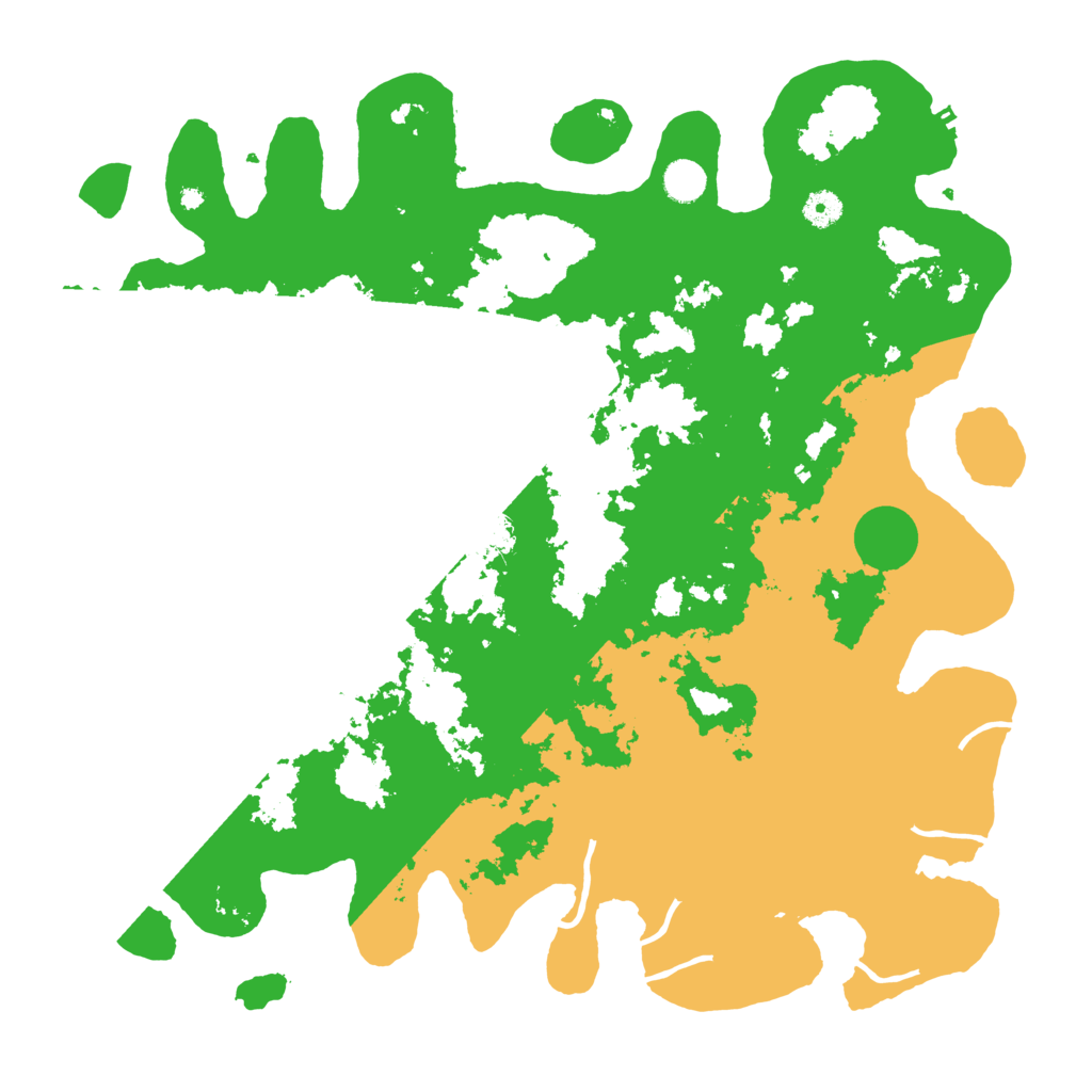 Biome Rust Map: Procedural Map, Size: 4500, Seed: 574417412