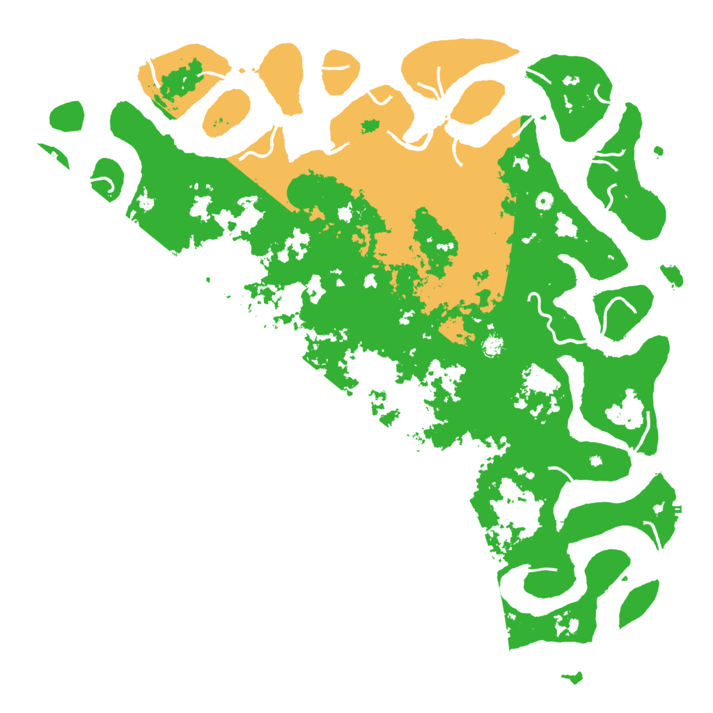 Biome Rust Map: Procedural Map, Size: 6000, Seed: 108682233