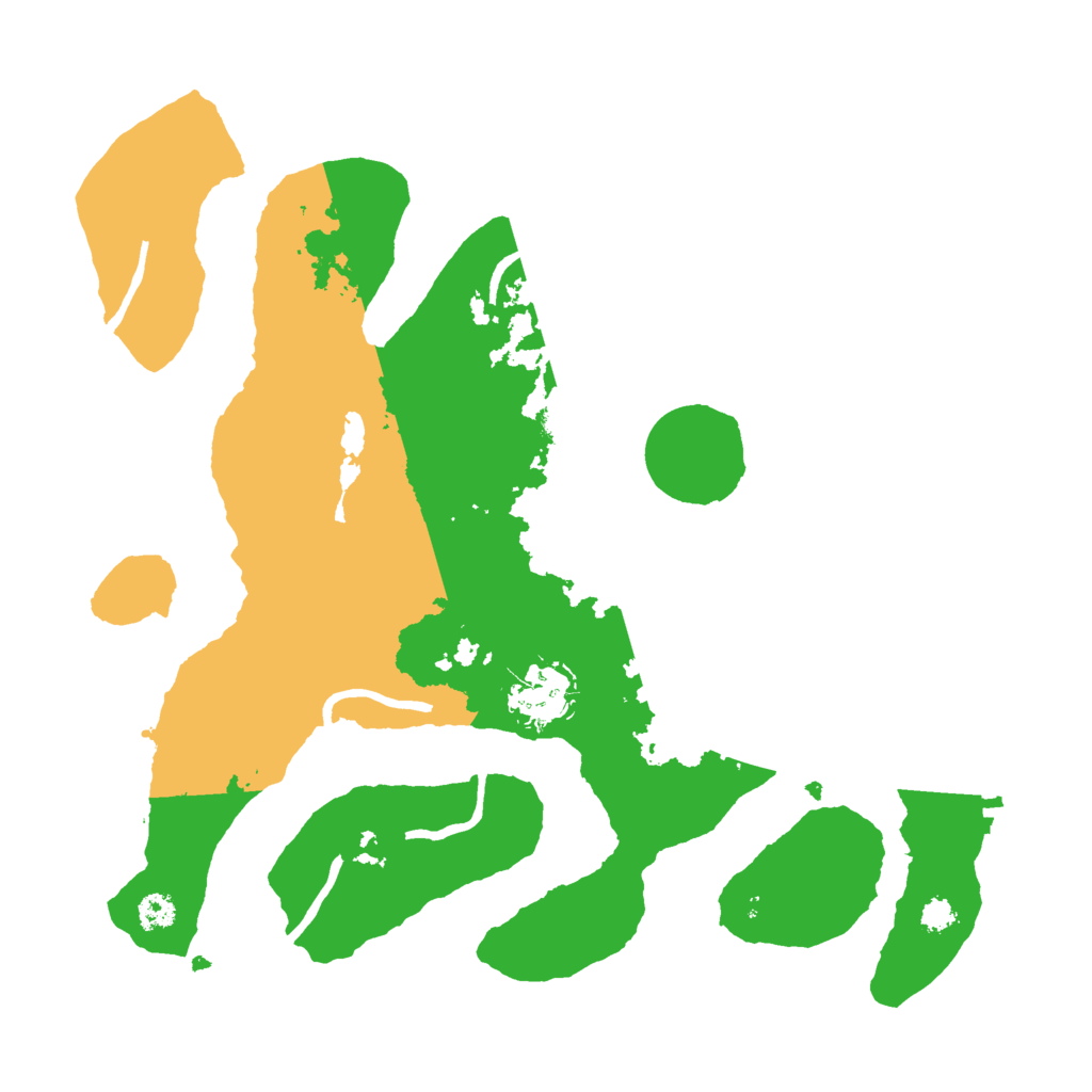 Biome Rust Map: Procedural Map, Size: 3000, Seed: 885216