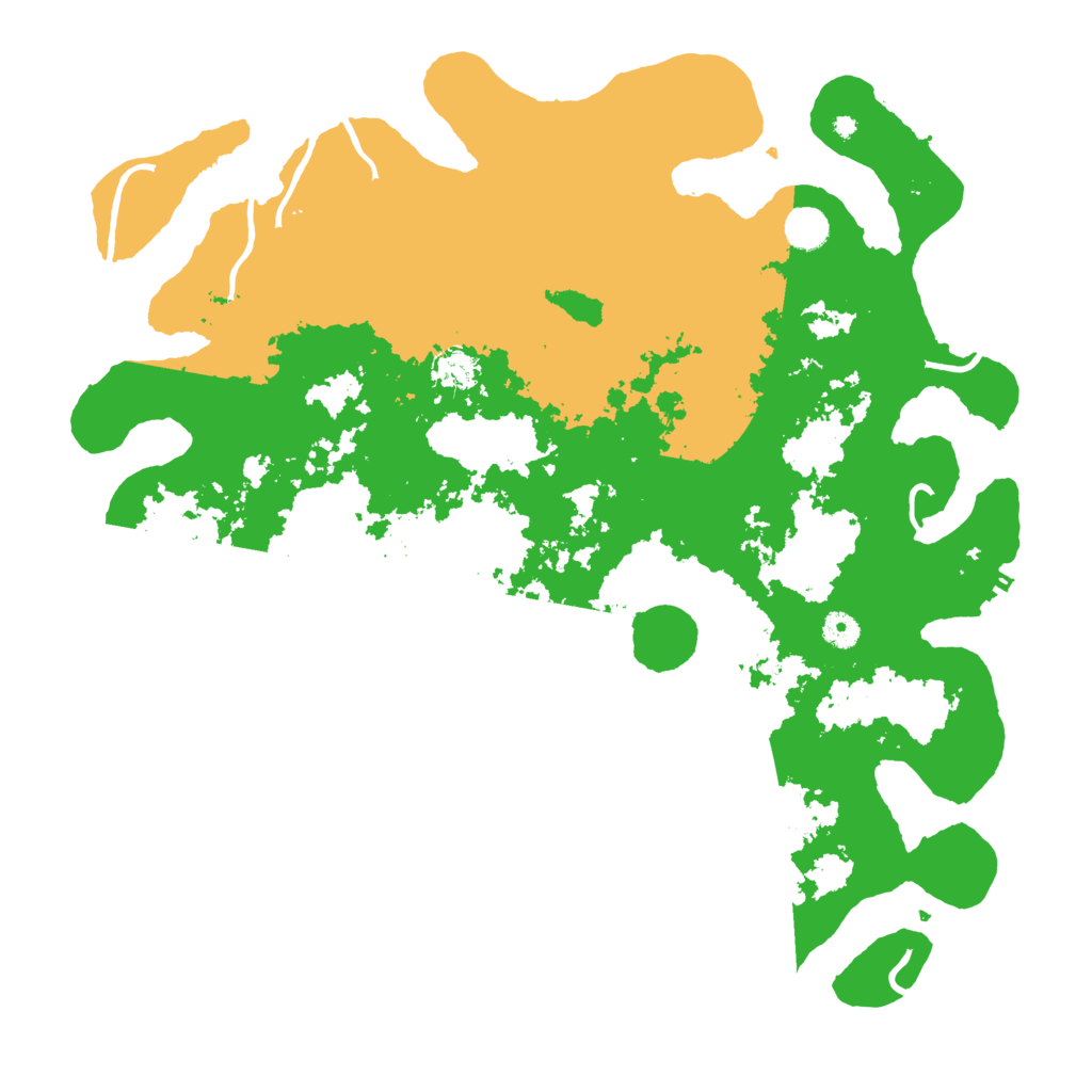 Biome Rust Map: Procedural Map, Size: 4500, Seed: 6769386