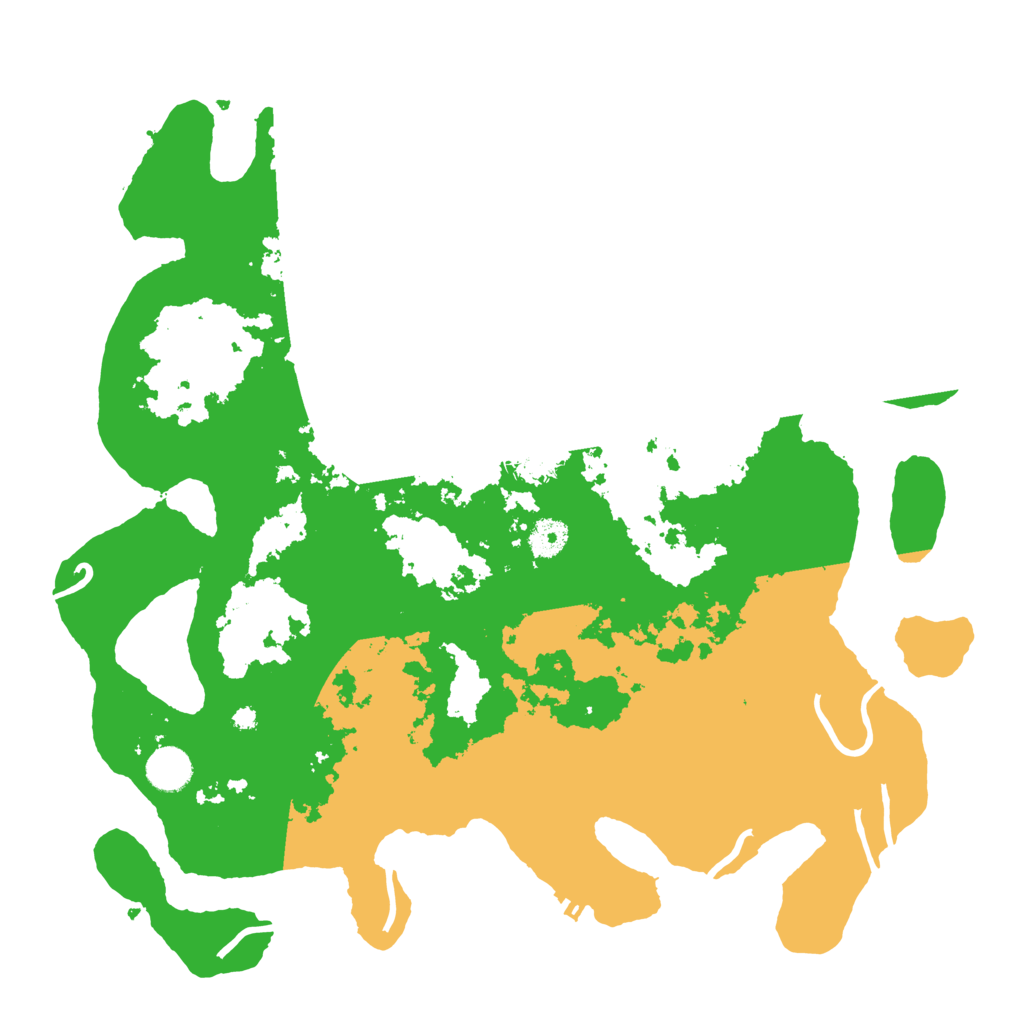 Biome Rust Map: Procedural Map, Size: 4000, Seed: 10000