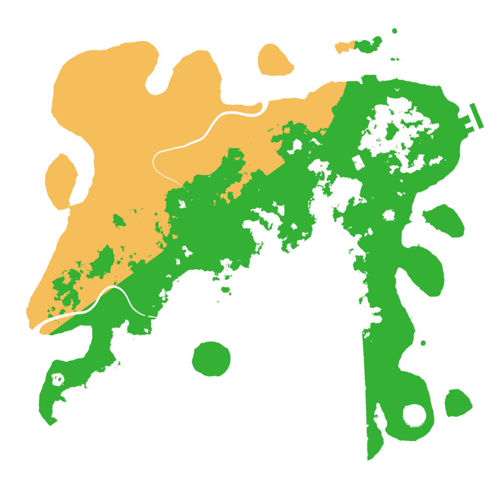 Biome Rust Map: Procedural Map, Size: 3850, Seed: 738777577