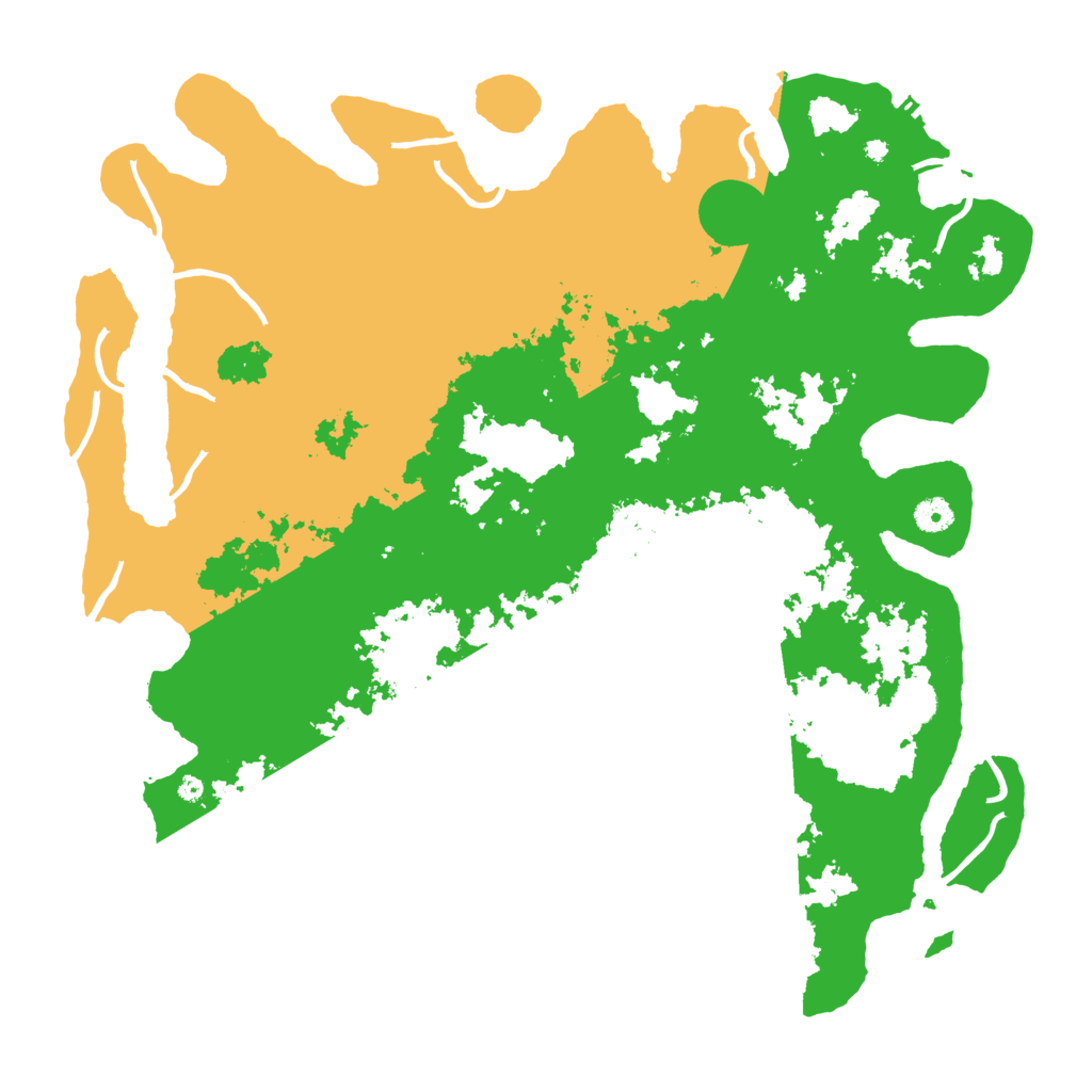 Biome Rust Map: Procedural Map, Size: 4500, Seed: 585508014