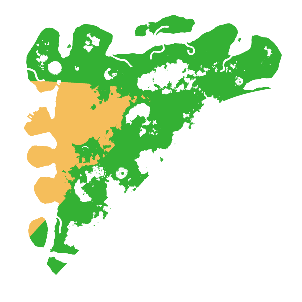 Biome Rust Map: Procedural Map, Size: 4000, Seed: 3374637
