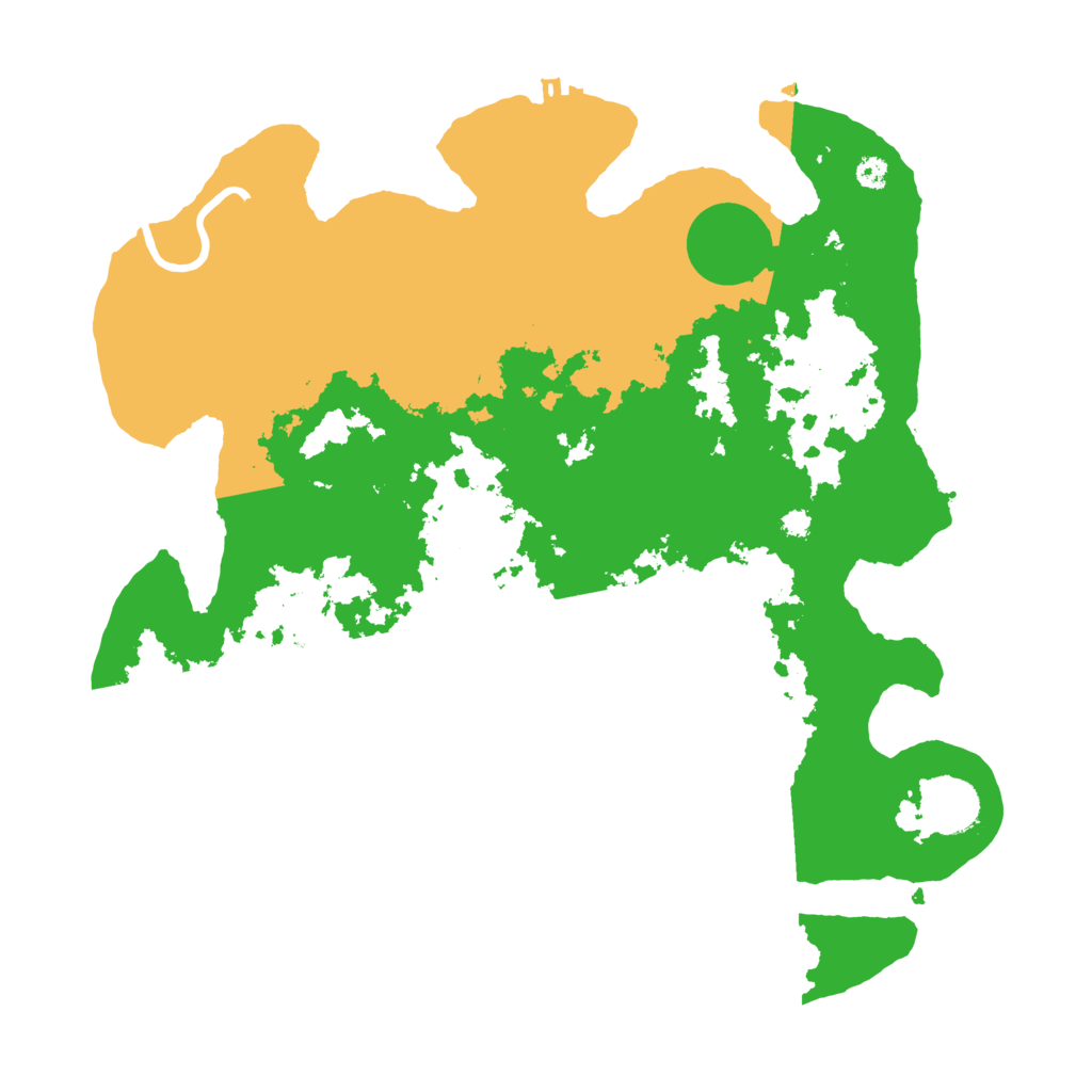 Biome Rust Map: Procedural Map, Size: 3500, Seed: 1505784338