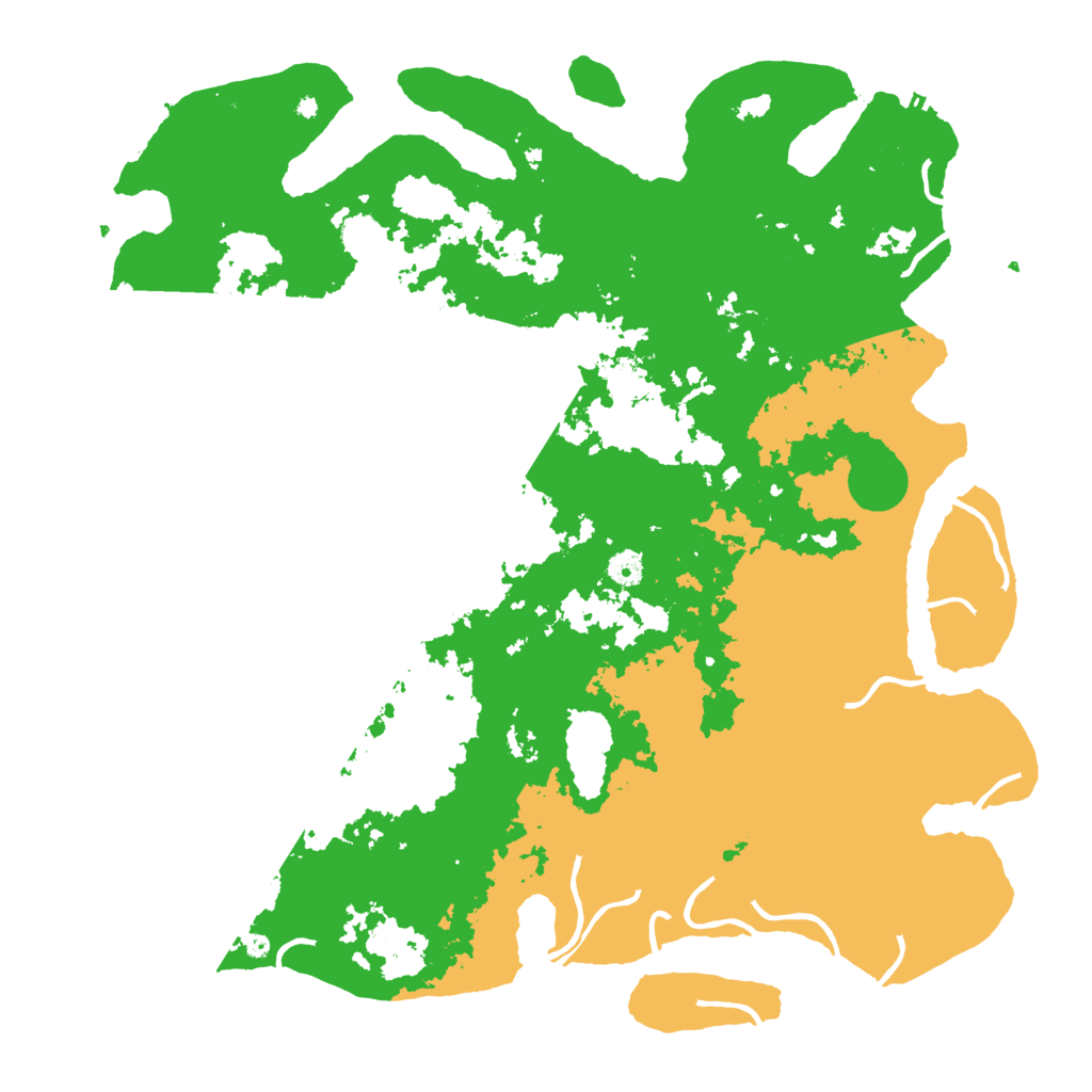 Biome Rust Map: Procedural Map, Size: 4800, Seed: 561485648