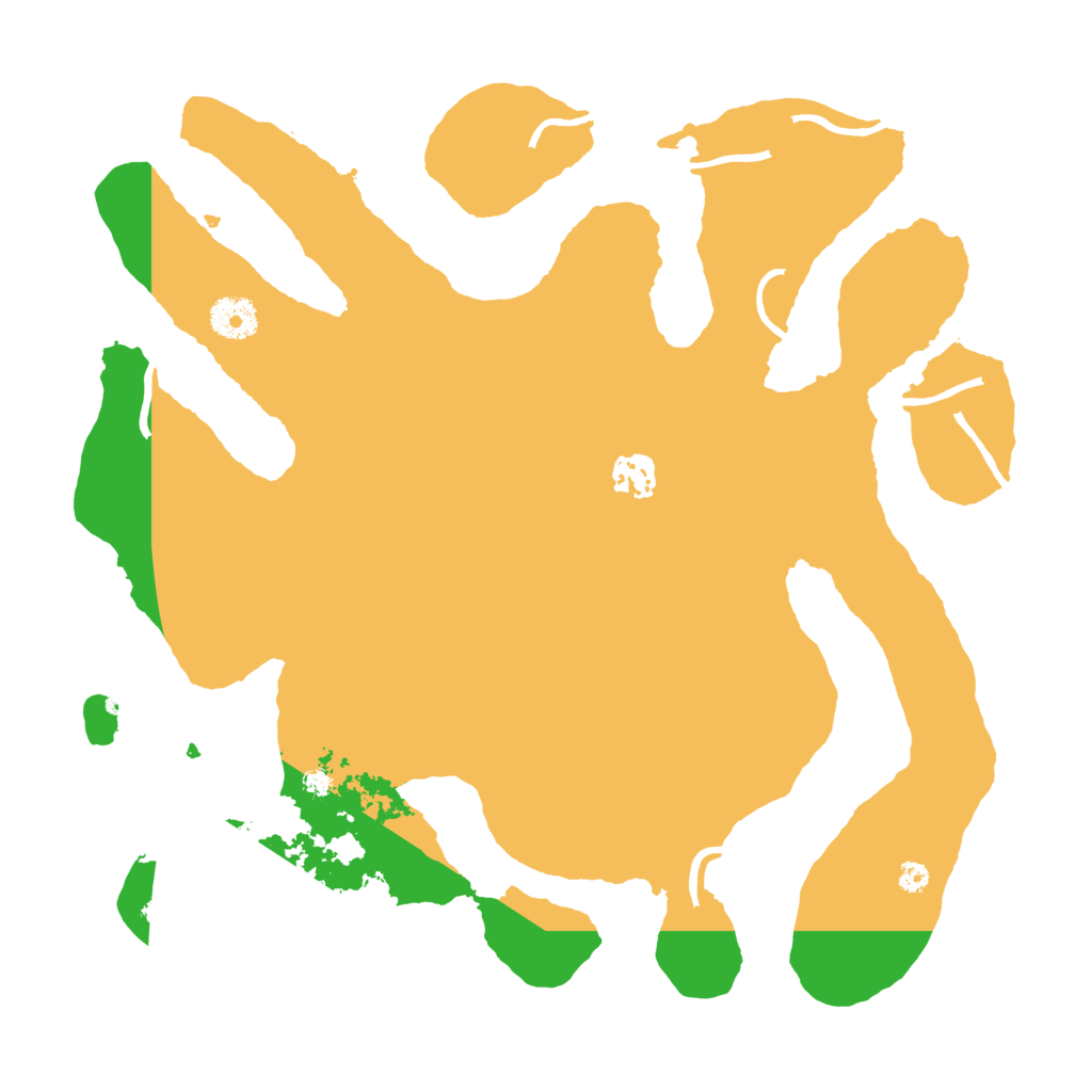 Biome Rust Map: Procedural Map, Size: 3600, Seed: 648198506