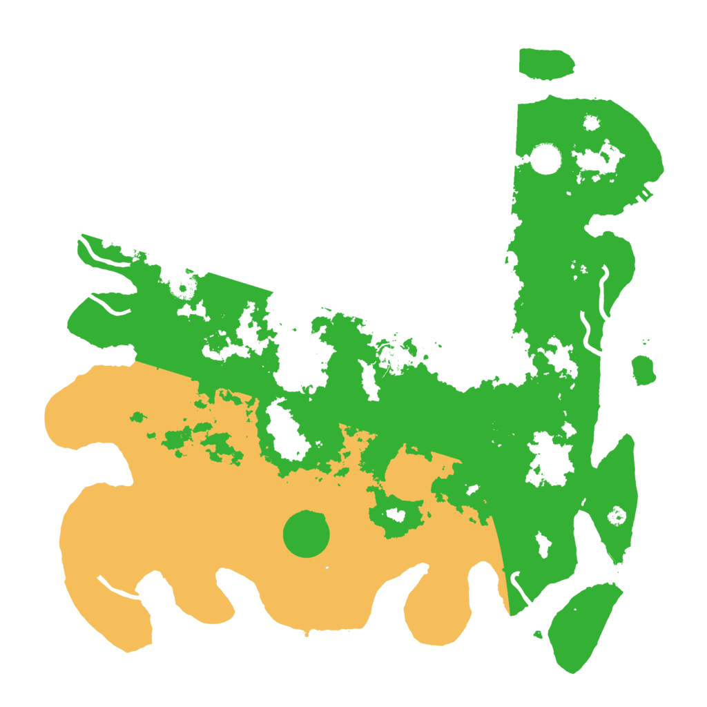 Biome Rust Map: Procedural Map, Size: 4000, Seed: 2716001
