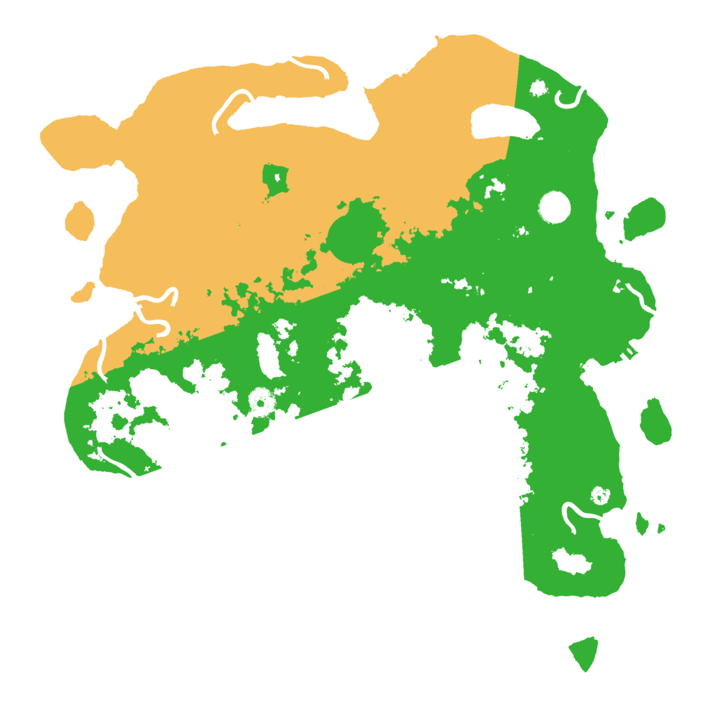 Biome Rust Map: Procedural Map, Size: 3950, Seed: 1551213264