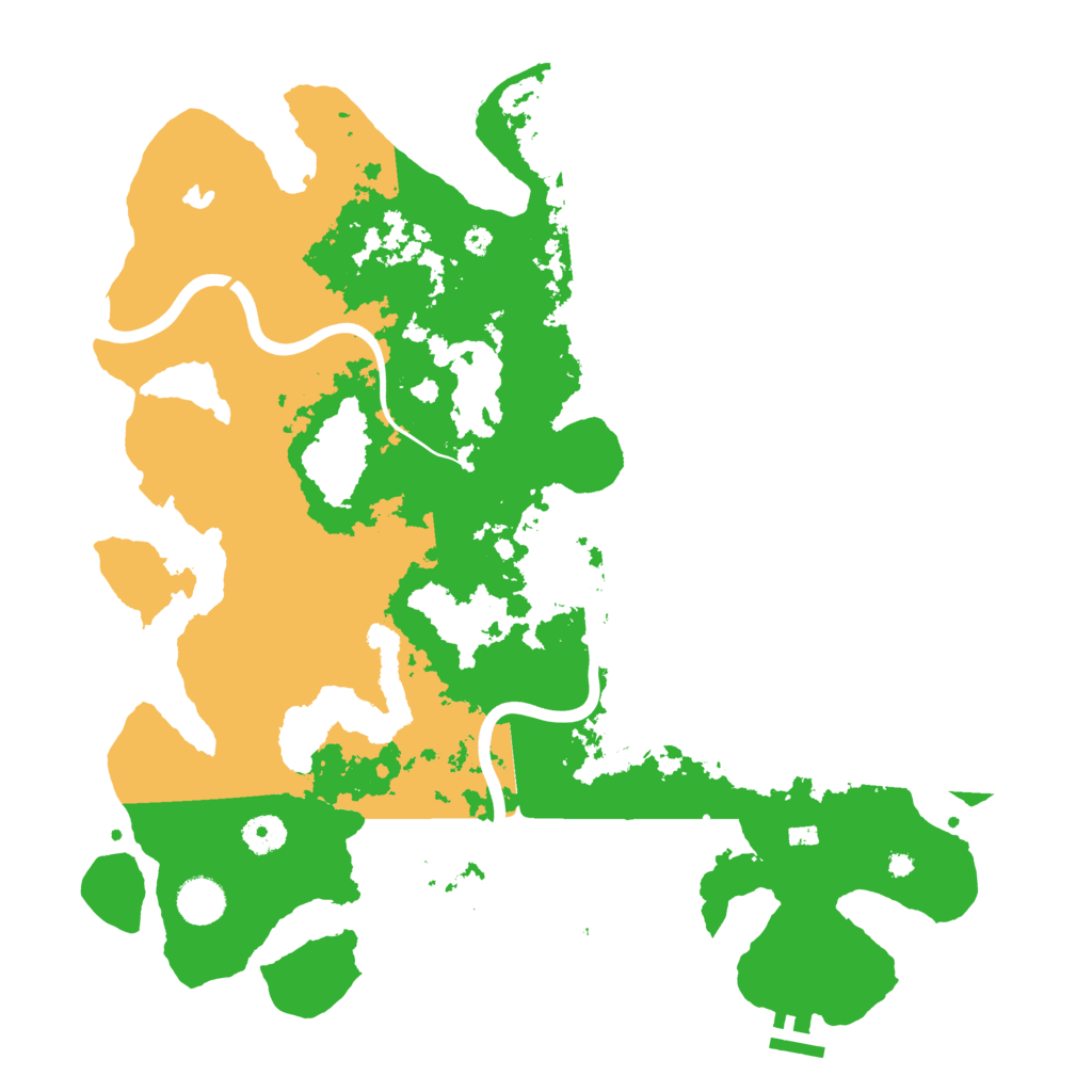 Biome Rust Map: Procedural Map, Size: 4000, Seed: 78463