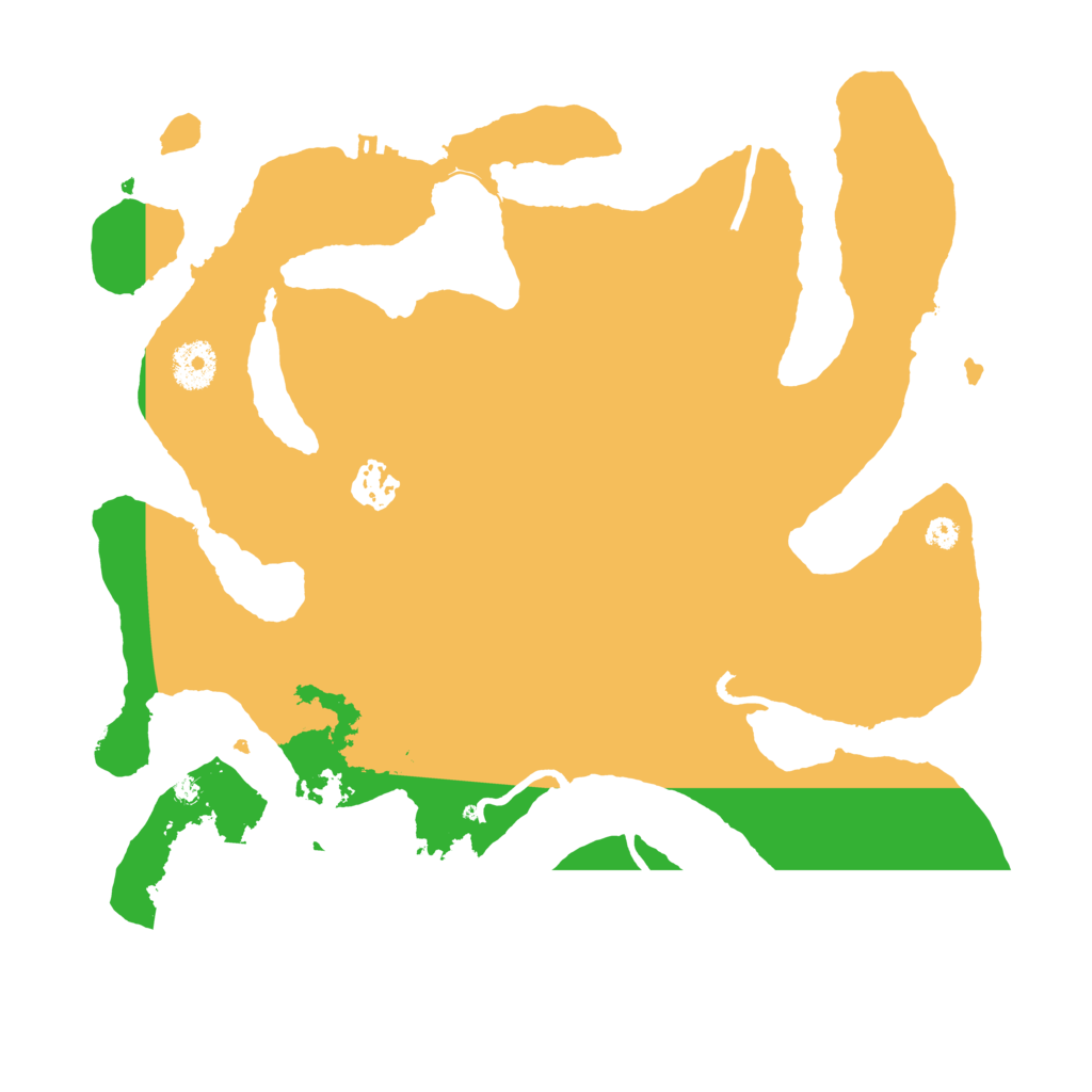 Biome Rust Map: Procedural Map, Size: 3500, Seed: 180387239