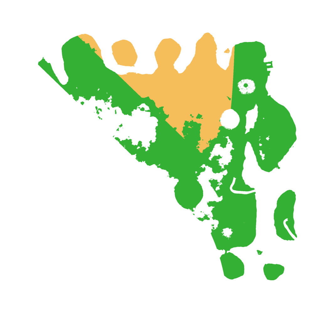 Biome Rust Map: Procedural Map, Size: 3000, Seed: 2010346161