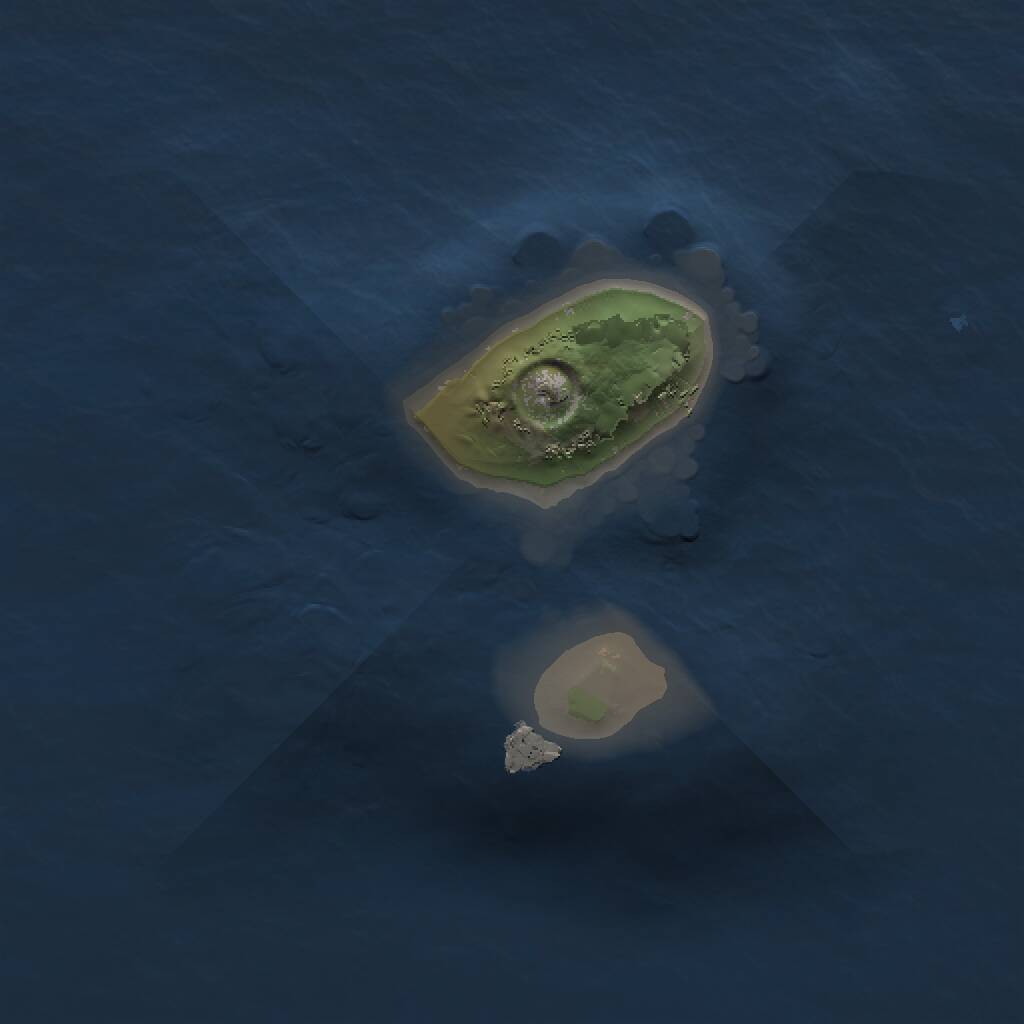 Rust Map: Procedural Map, Size: 1000, Seed: 643393207, 1 Monuments