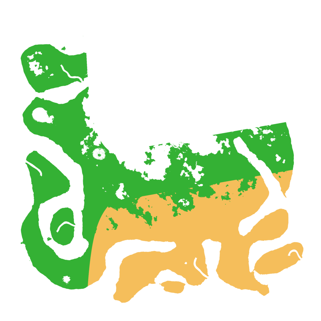 Biome Rust Map: Procedural Map, Size: 4000, Seed: 1282509754