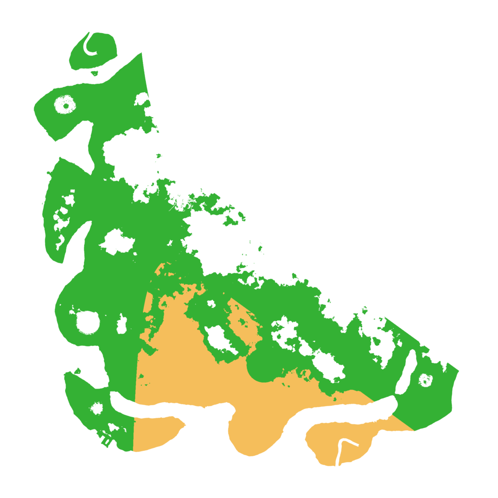 Biome Rust Map: Procedural Map, Size: 3800, Seed: 1624045025