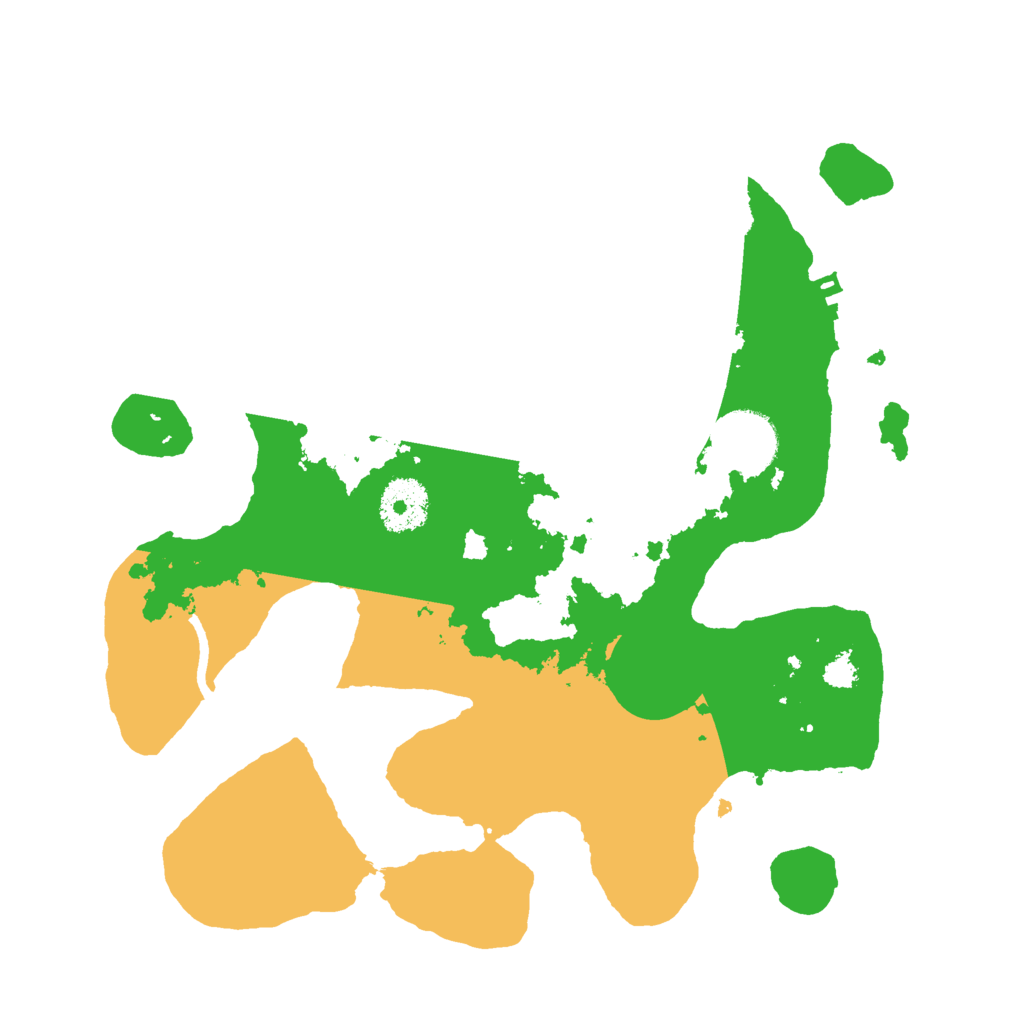 Biome Rust Map: Procedural Map, Size: 3000, Seed: 470381526