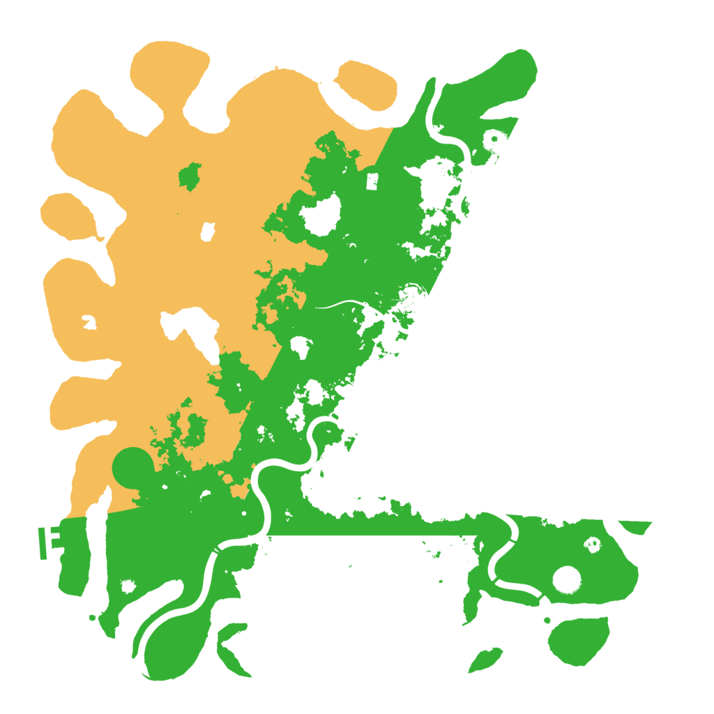 Biome Rust Map: Procedural Map, Size: 4500, Seed: 13828