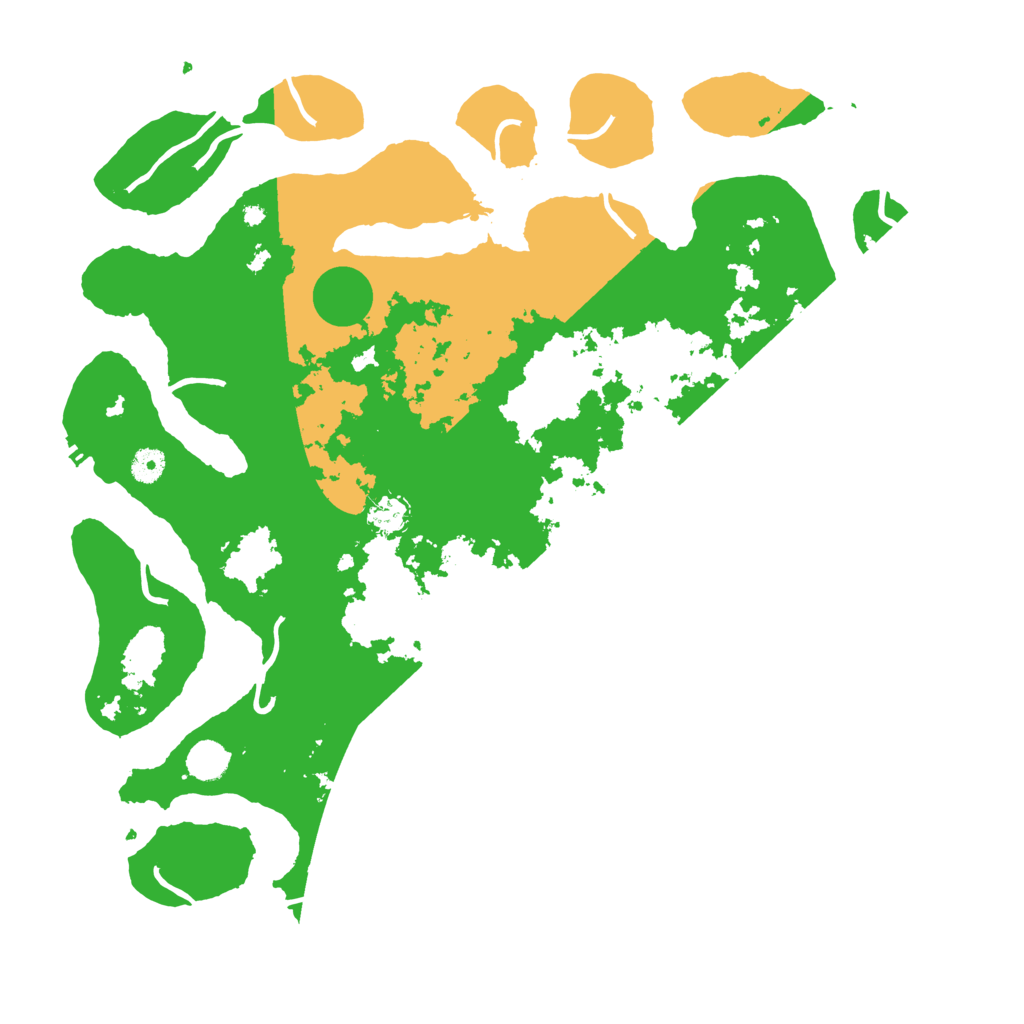 Biome Rust Map: Procedural Map, Size: 4500, Seed: 25009818