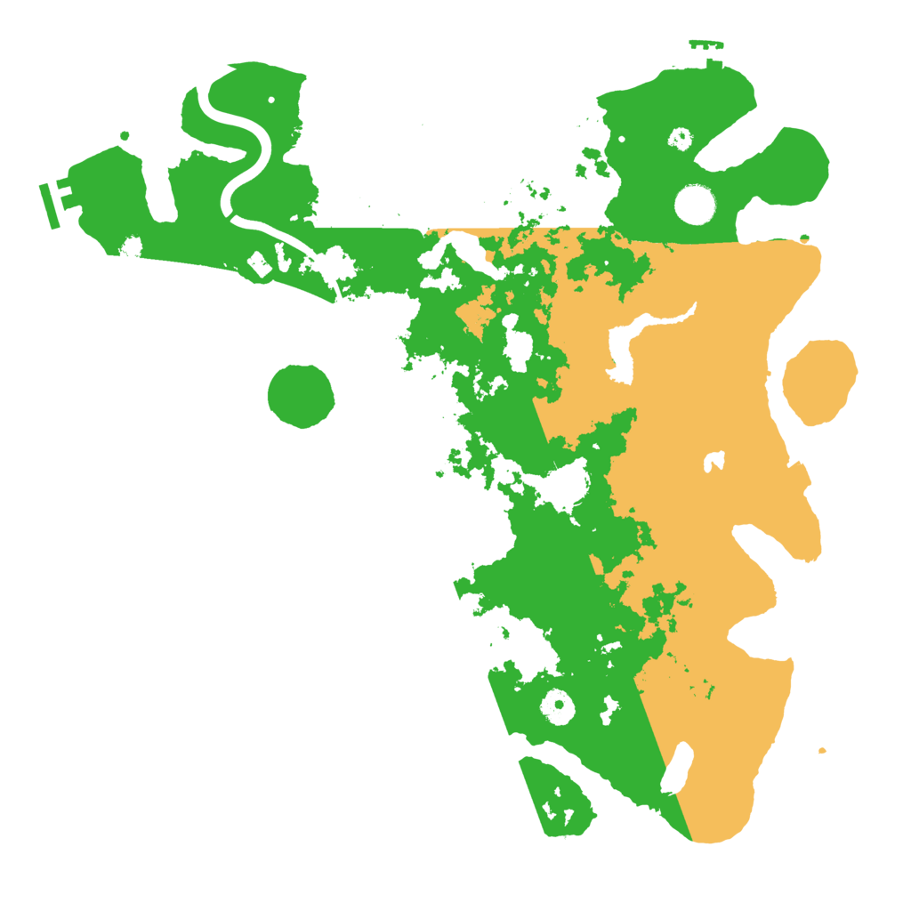 Biome Rust Map: Procedural Map, Size: 4000, Seed: 873101127
