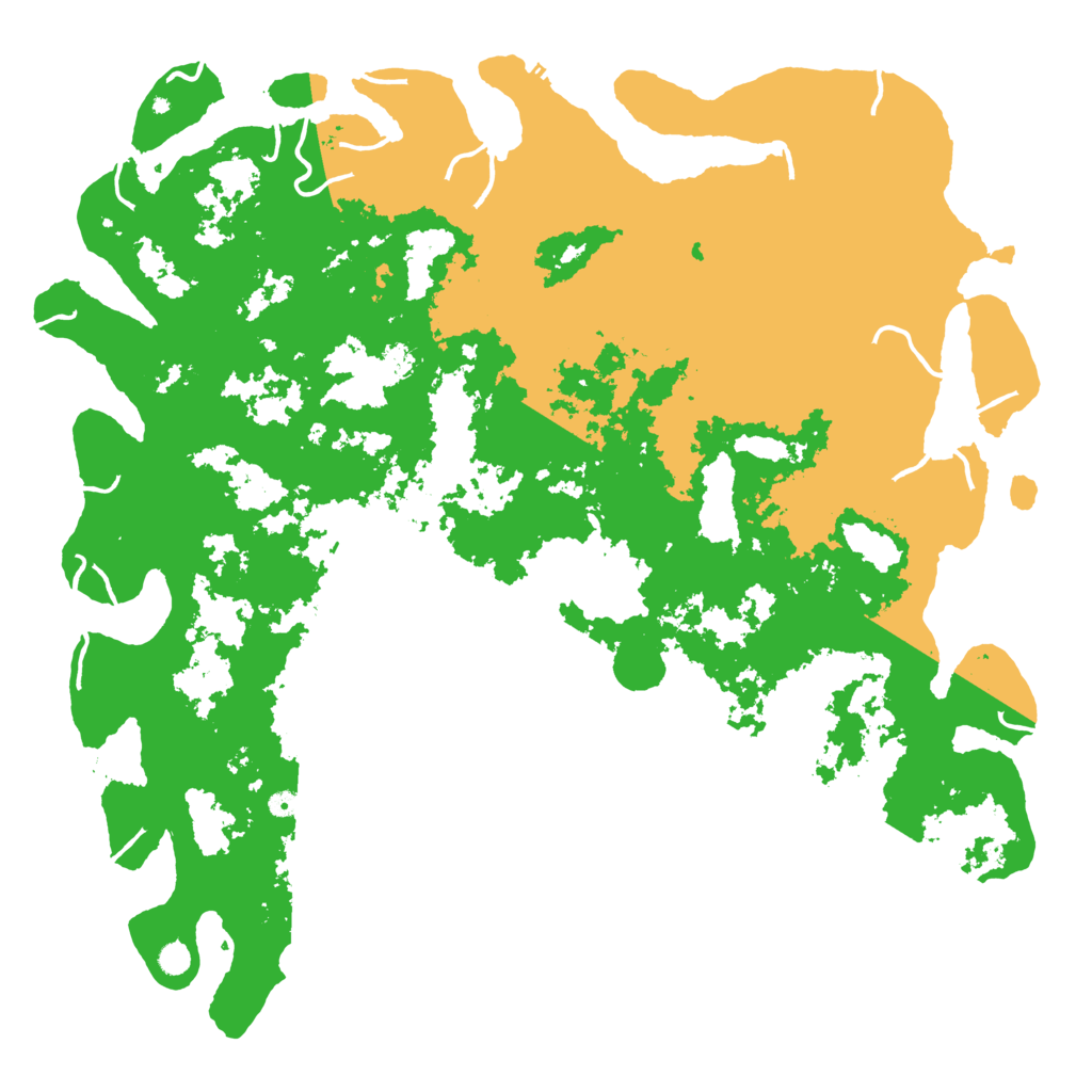 Biome Rust Map: Procedural Map, Size: 6000, Seed: 56133