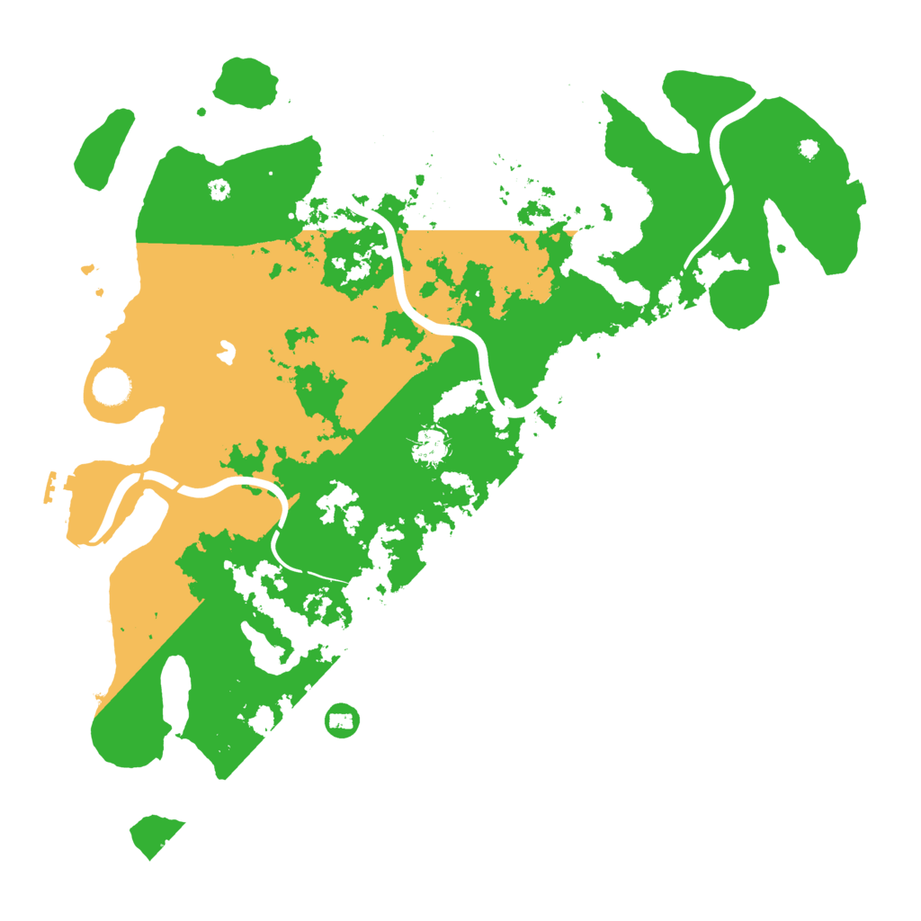 Biome Rust Map: Procedural Map, Size: 4250, Seed: 1981