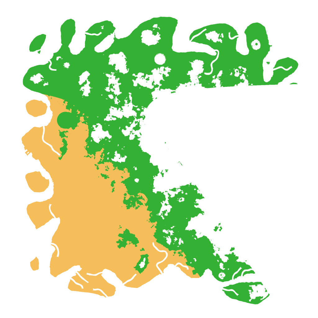 Biome Rust Map: Procedural Map, Size: 5000, Seed: 13082373